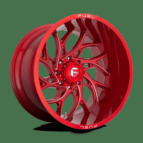 D742 22X10 6X135 GL-RED-MIL -18MM