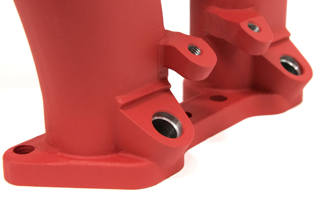 AMS Performance EJ25 Intake Manifold - Red Coated - 2002-2014 Subaru WRX / 2004-2021 Subaru STI