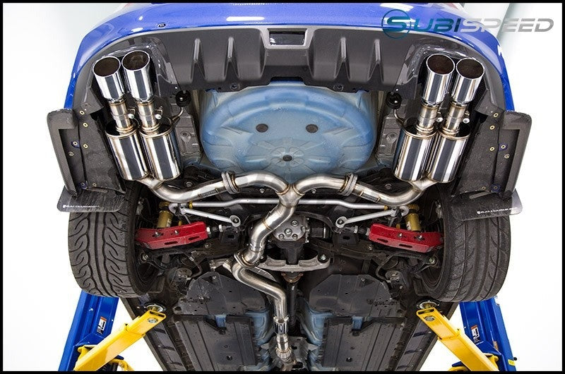 MXP Comp RS Cat Back Exhaust SS Tips - 2015-2021 Subaru WRX / STI