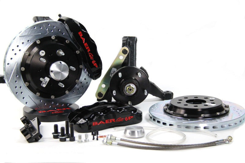 Baer Brakes 94-96 Chevrolet Impala 14in Pro+ Front Brake Kit-Black-
