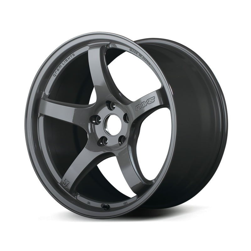 Gram Lights 57CR 18x9.5 +38 5x120 - Glossy Gray (Single Wheel)