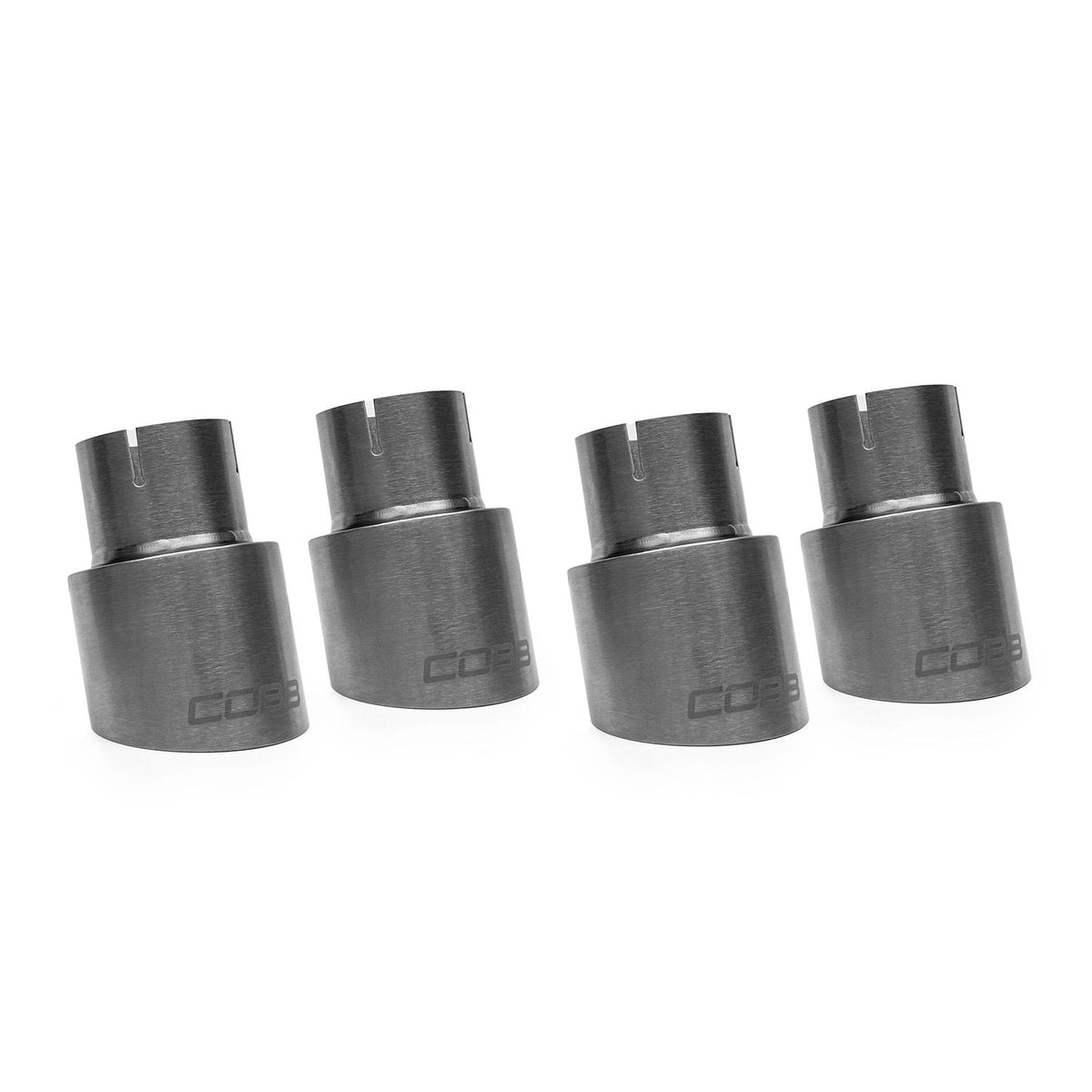 COBB Subaru Brushed Titanium Tip Kit - 2011-2014 Subaru WRX / 2011-2021 STI