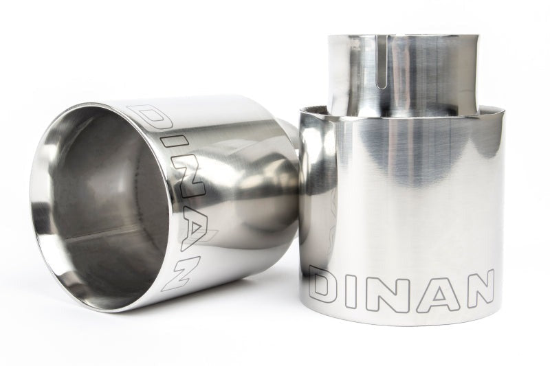 Dinan 17-24 Mini Cooper Clubman/Countryman S ALL4 (F54/F60) Valved Axleback Exhaust - Polished Tips