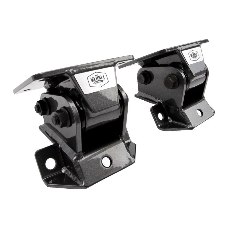 Wehrli 11-16 GM Duramax LML Heavy Duty Engine Mount - Gun Metal