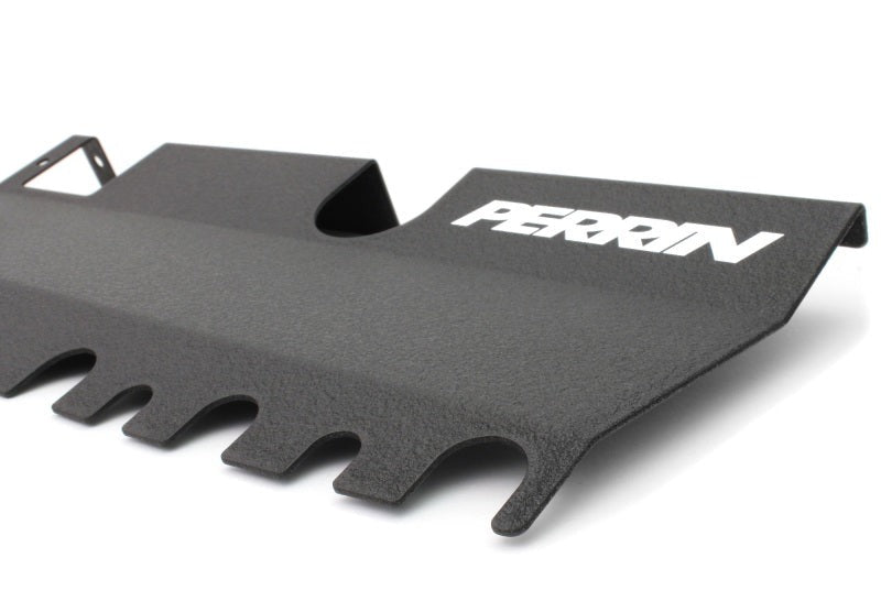 PERRIN Radiator Shroud (Without OEM Intake Scoop) - Black 2015-2021 Subaru WRX/STI