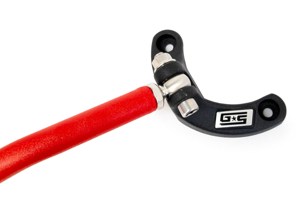GrimmSpeed Strut Bar (Red) - 2015-2021 Subaru WRX / STI