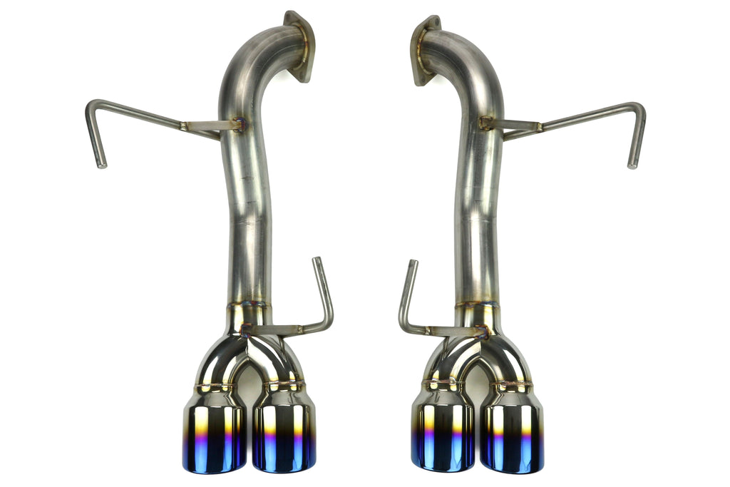 ETS Extreme Axle Back Exhaust System Titanium Tip No Mufflers - Subaru Models (inc. 2015-2021 WRX / 2015-2018 STI)