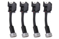 Fuel Injector Clinic Injector Plug Adaptors - US Car/EV6 (Female) to Denso (Male) Set of 4 - Universal