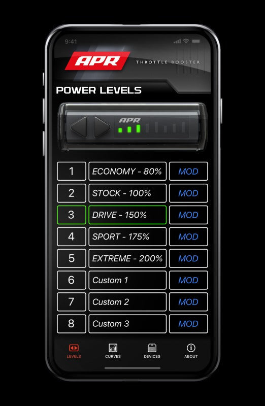 APR 04-25 Audi/Bentley/Lamborghini/Porsche/VW Throttle Booster w/Wireless Controller & Bluetooth App