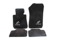 Dinan 14-18 BMW X5 xDrive35i F85-X5M/F15 X5 Signature Floor Mats Black w/ Silver Logo - Set of 4