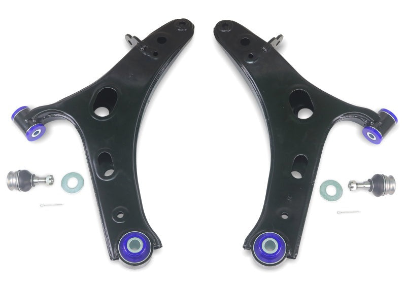 SuperPro Front Lower Control Arm Set w/Bushings - 2013-2018 Subaru Forester