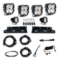 Baja Designs 21-25 Ford Raptor Squadron Sport 2.0 Fog Pocket Kit (Multi Patterns) - Clear