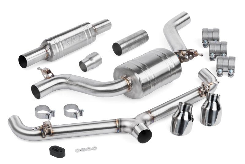 APR 18-21 Volkswagen GTI (MK7.5) Catback Exhaust System w/Front Muffler