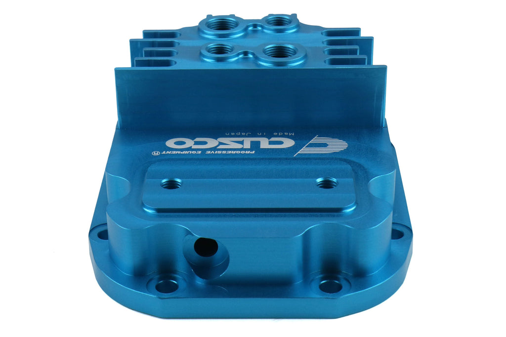 Cusco Increased Capacity Rear Differential Cover Blue R180 - 2004-2021 Subaru STI