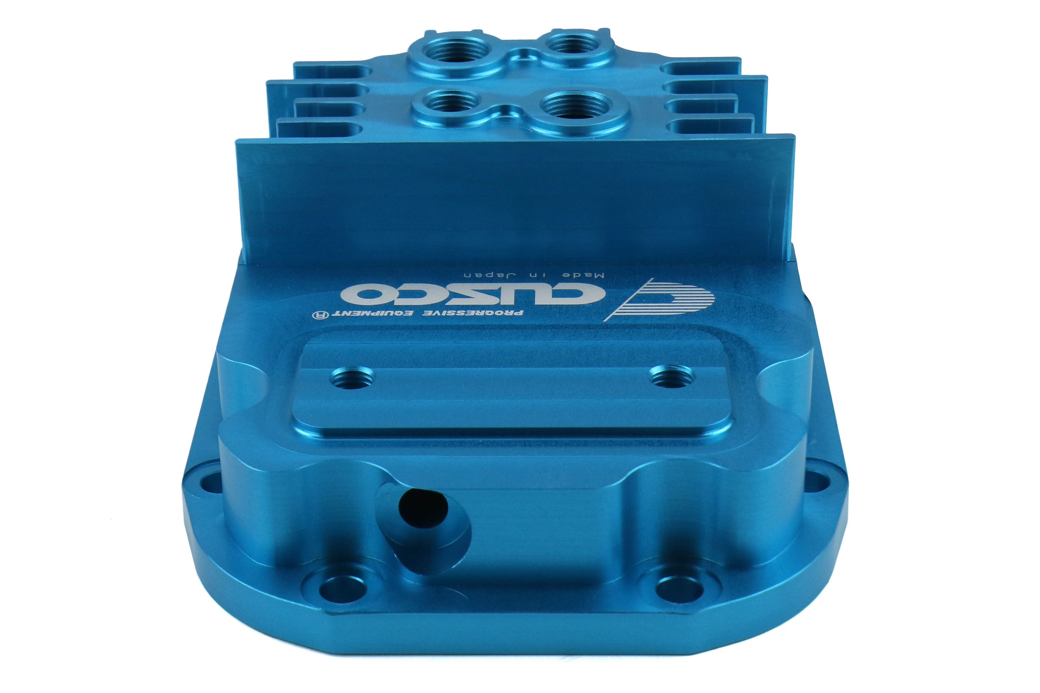 Cusco Increased Capacity Rear Differential Cover Blue R180 - 2004-2021 Subaru STI