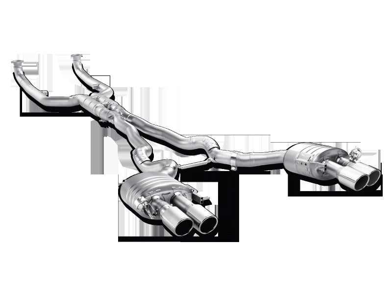 Akrapovic Evolution Line Cat Back Titanium (Requires Tips) for 2012-2017 BMW M6 (F12 F13) - ME-BM/T/5