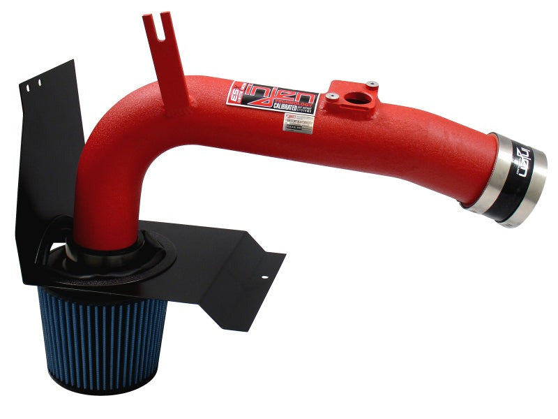 Injen Wrinkle Red Cold Air Intake - 2008-2013 Subaru WRX / 2008-2013 STI
