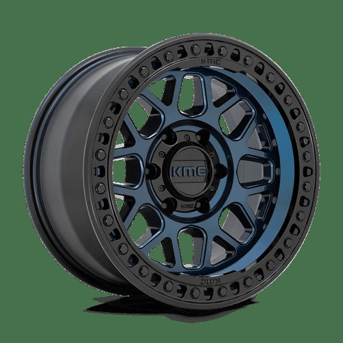 KM549 17X9 6X5.5 MN-BLUE GBLK-LP 18MM