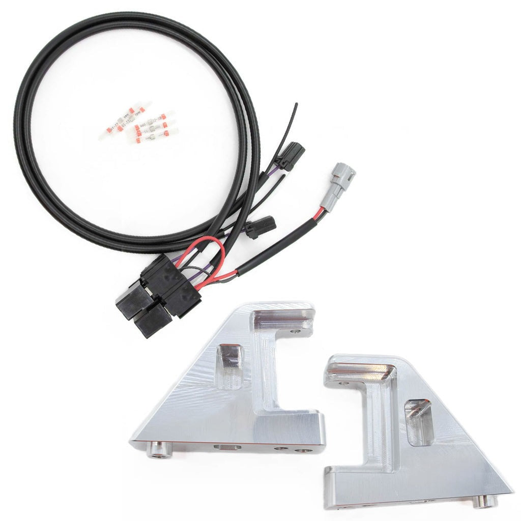 A10 MOTO 98-13 Road Glide Billet S1 Pod Front Turn Signal Kit Combo Kit