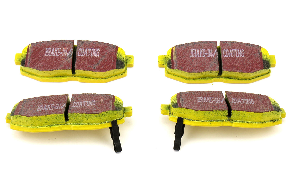 EBC Brakes Yellowstuff Street And Track Rear Brake Pads - 2022-2026 Subaru WRX (Manual Parking Brake) / 2013-2016 Scion FR-S / 2013+ Subaru BRZ / 2017-2020 Toyota GT86)