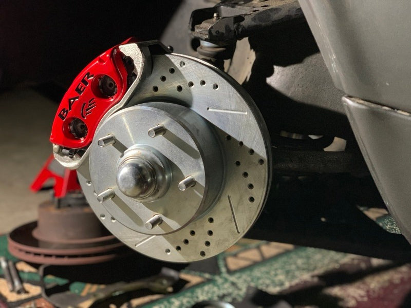 Baer Brakes 64-72 GM Chevelle/Cutlass/Skylark 11in Classic Series Front Brake Kit - Red