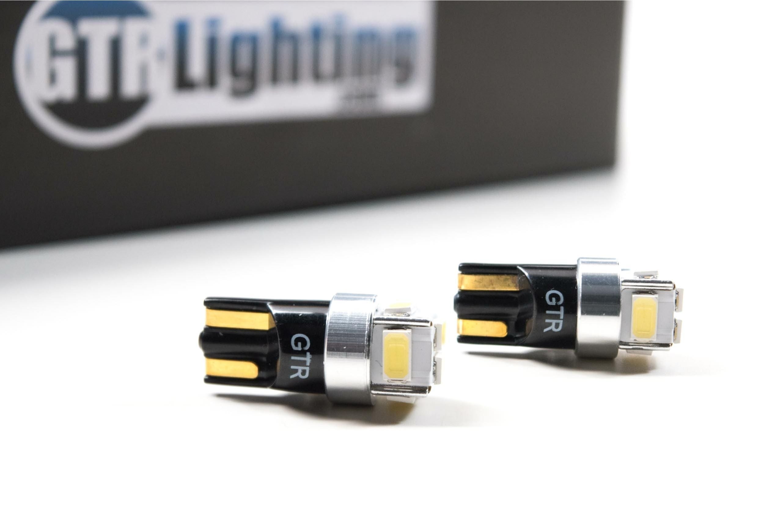 GTR Lighting 6-Chip CANBUS T10/194 LED Bulb Amber (Pair) - GTR.LED313-2PK