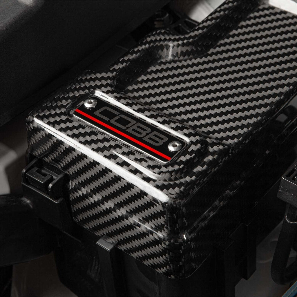 Cobb Redline Carbon Fiber Fuse Cover (Passenger Side) - 2022-2026 Subaru WRX