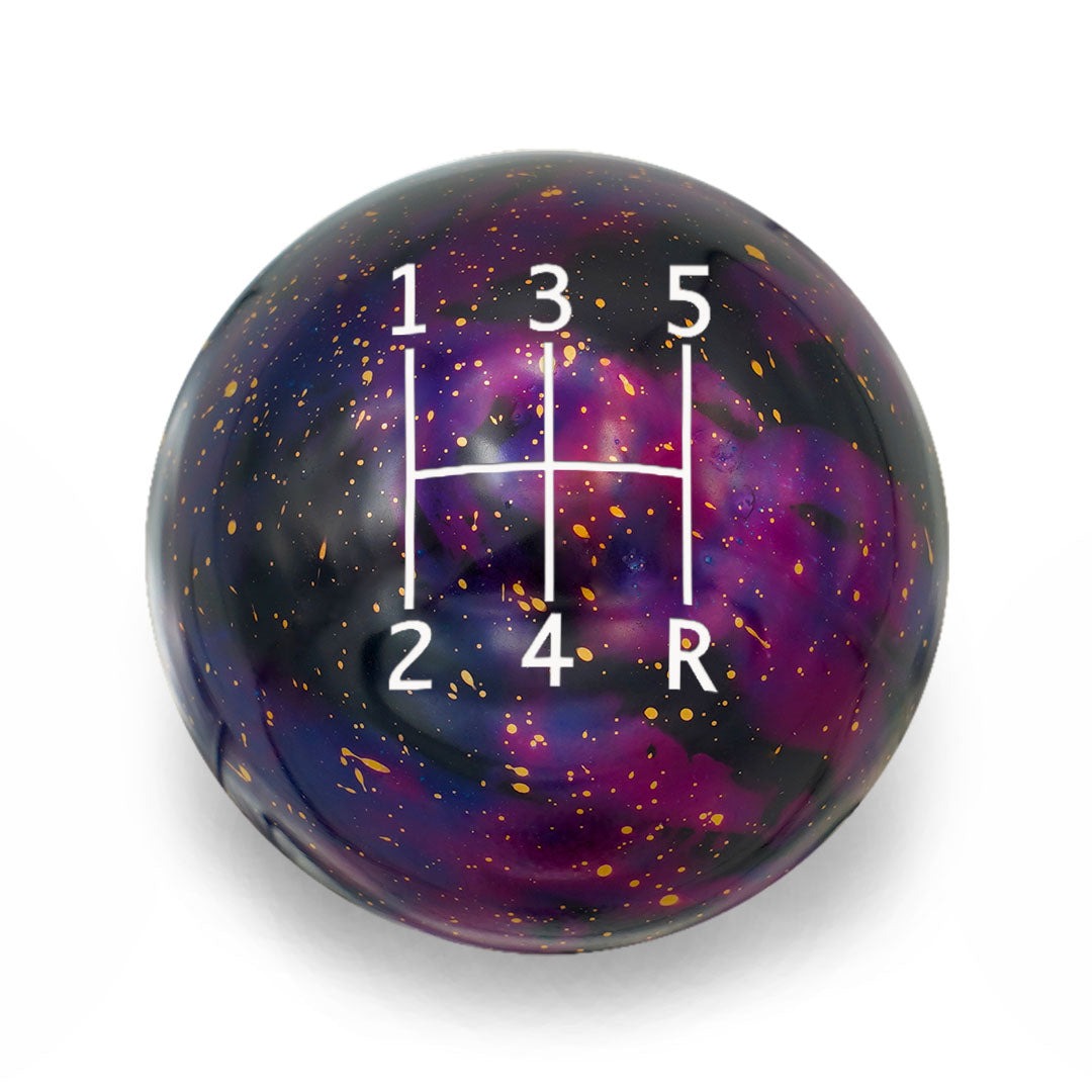 Billetworkz Cosmic Space Shift Knob - Standard Engraving - Subaru 5-Speed