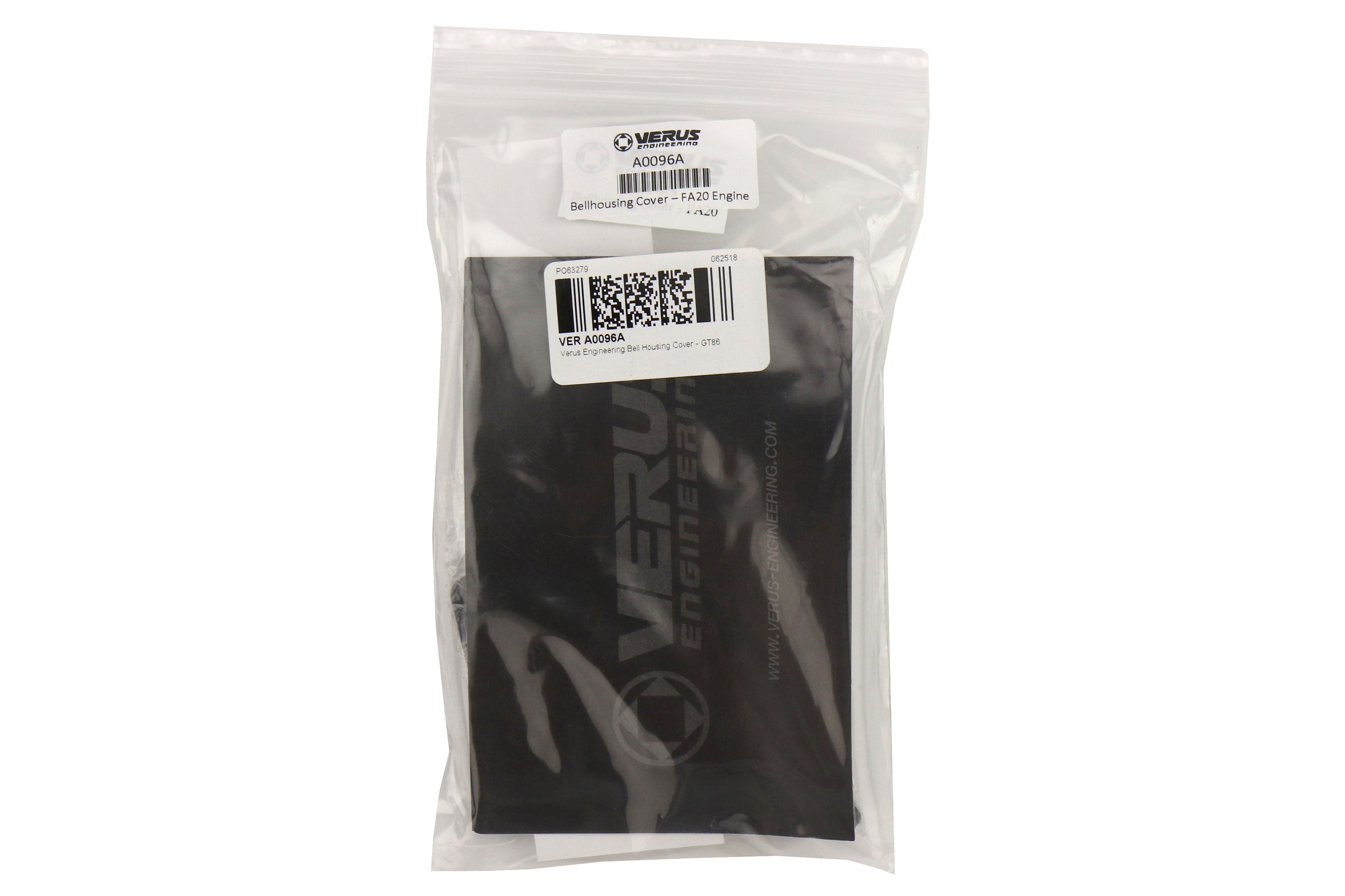 Verus Engineering Bell Housing Cover - 2015-2021 Subaru WRX / 2013-2021 Scion FR-S / Subaru BRZ / Toyota 86