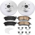 Power Stop Z17 Evolution Geomet Coated Brake Kit - Front - 2015-2018 Subaru Legacy