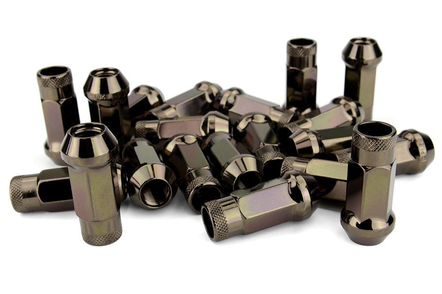 Wheel Mate Muteki SR48 Open End Lug Nuts - Titanium 12x1.50 48mm