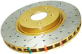 DBA 4000 Series Drilled & Slotted Rear Rotor - 2002-2006 Subaru WRX / 1998-2007 Subaru Impreza 2.5L RS
