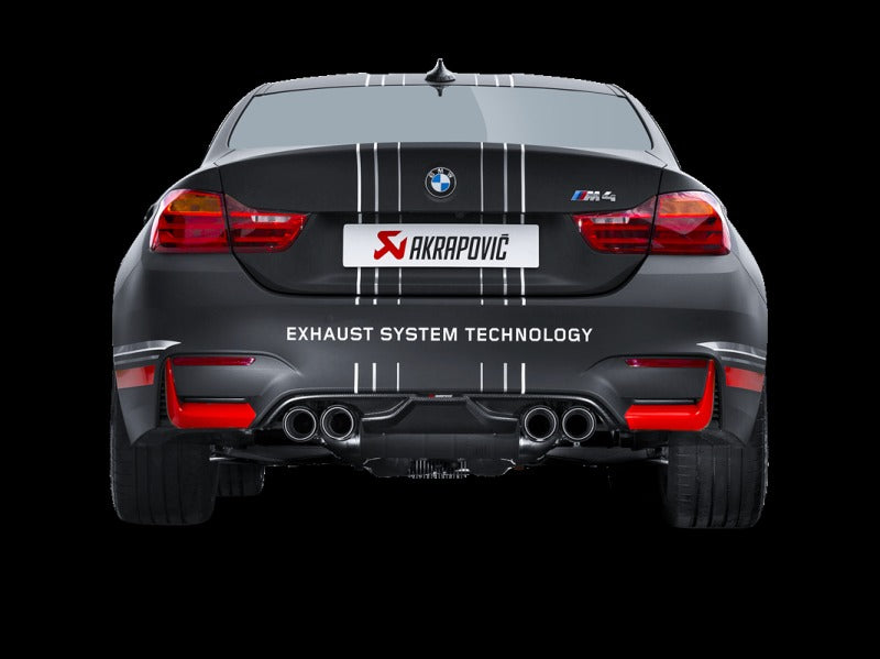Akrapovic Slip-On Line Titanium (Requires Tips) for 2014-2017 BMW M3/M4 (F80/F82) - M-BM/T/8H