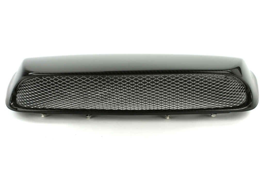 Seibon Carbon Fiber S Style Hood Scoop - 2006-2007 Subaru WRX / STI