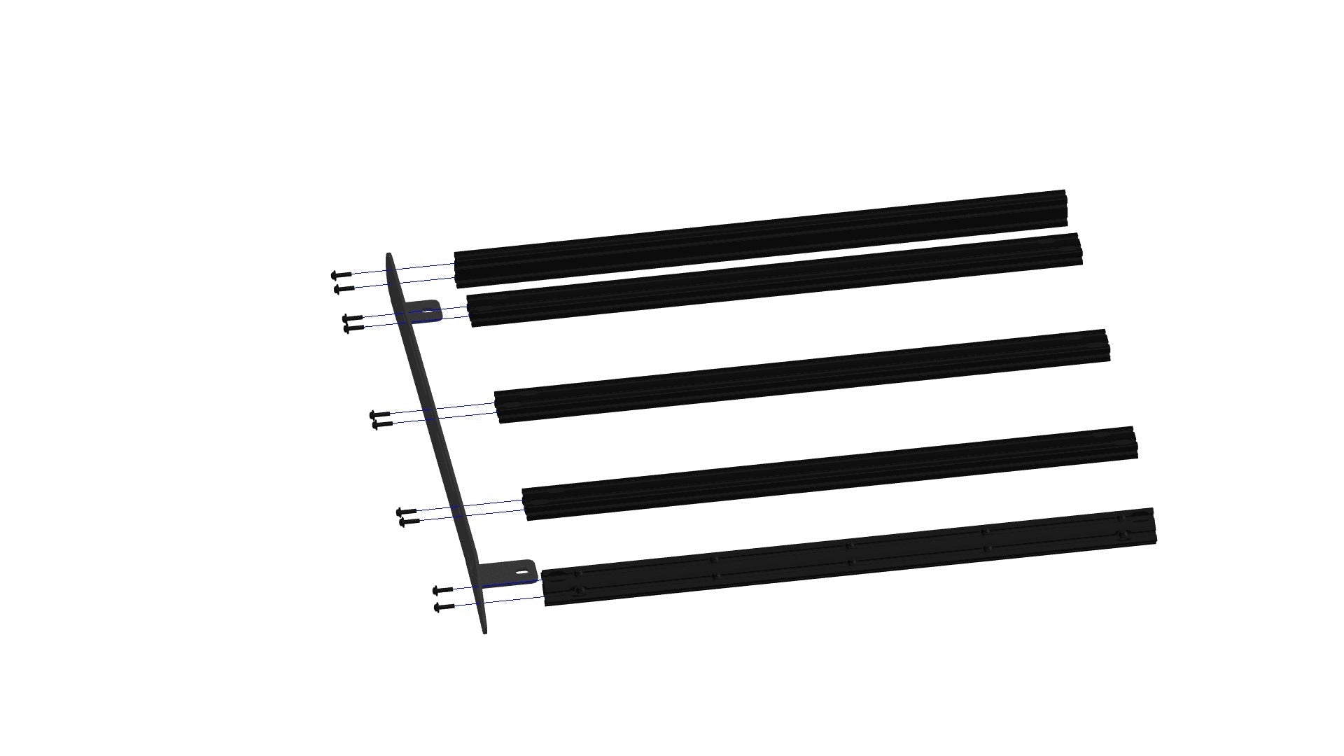 Polaris RZR XP 1000/900 2 Seat Roof Rack Prinsu