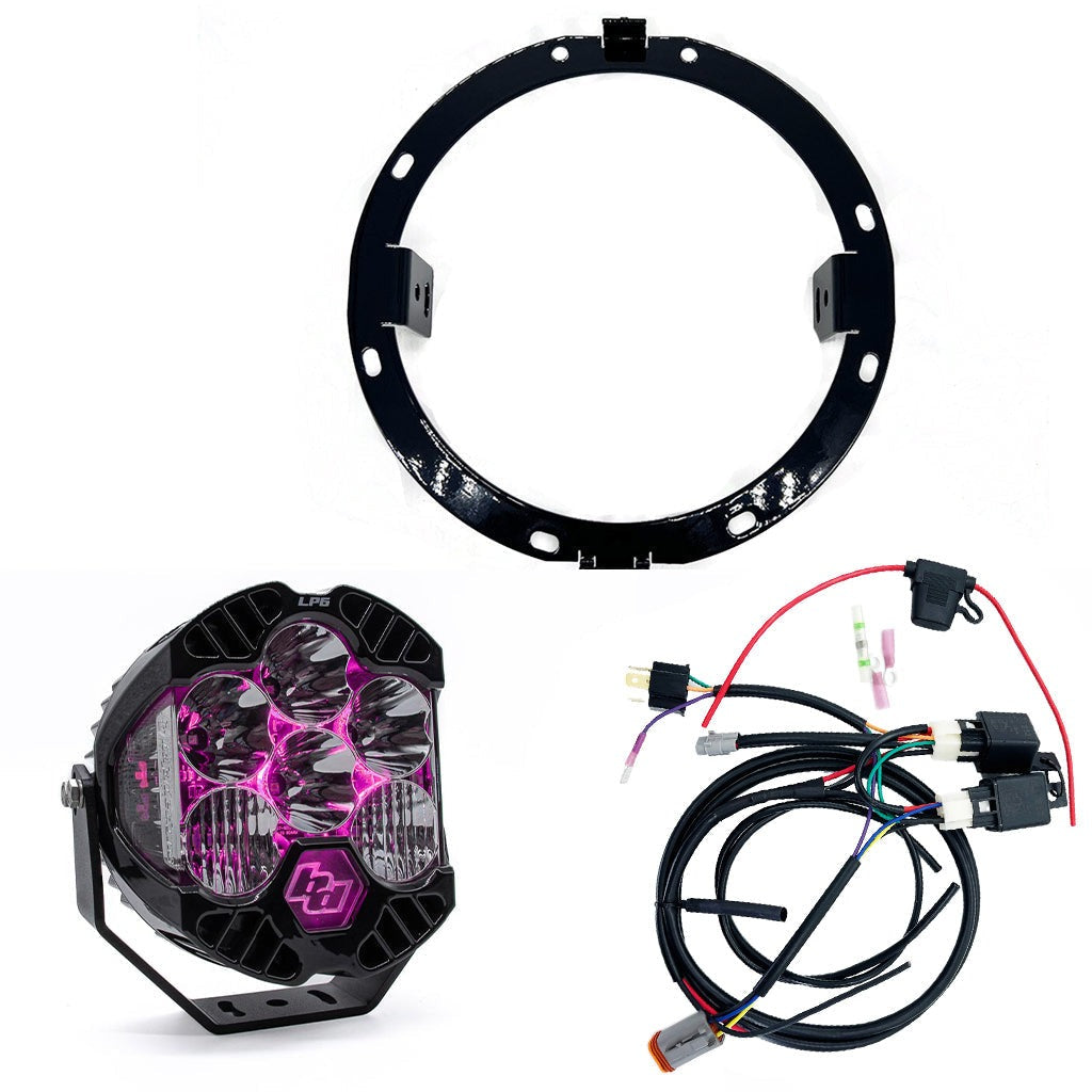 A10 MOTO 96-13 Street Glide Baja Designs LP6 Lighting Combo Kit