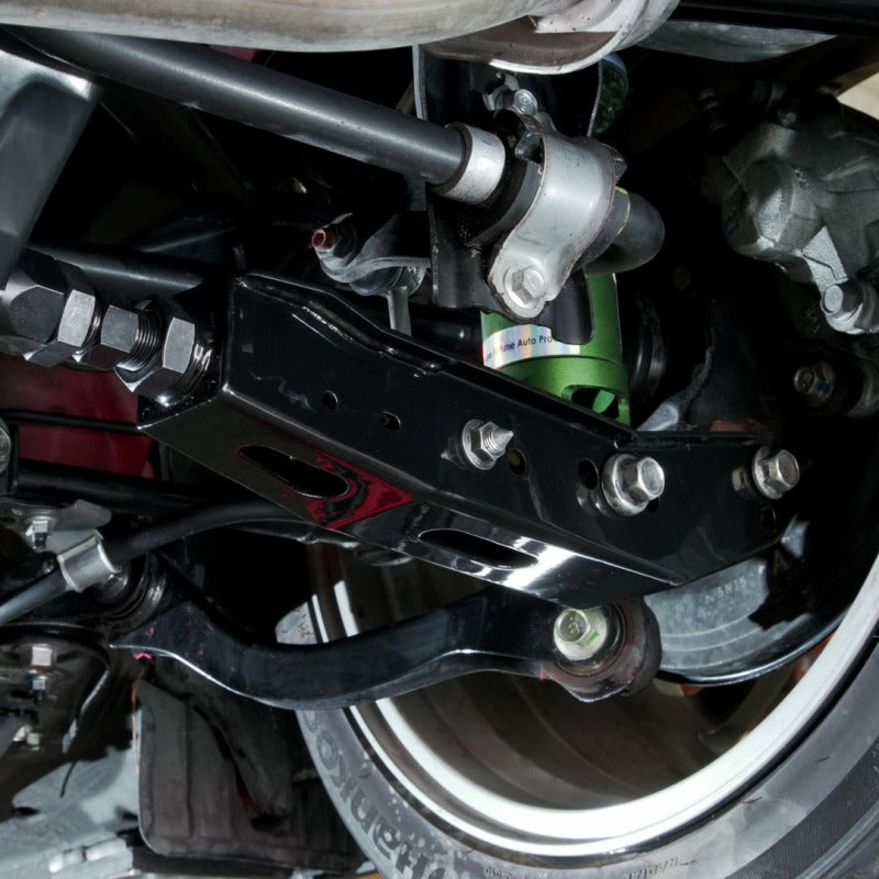 BLOX Racing Rear Lower Control Arms - Black - 2008-2023 Subaru WRX / STI / 2013-2020 Subaru BRZ / 2013-2016 Scion FR-S / 2017-2021 Toyota 86