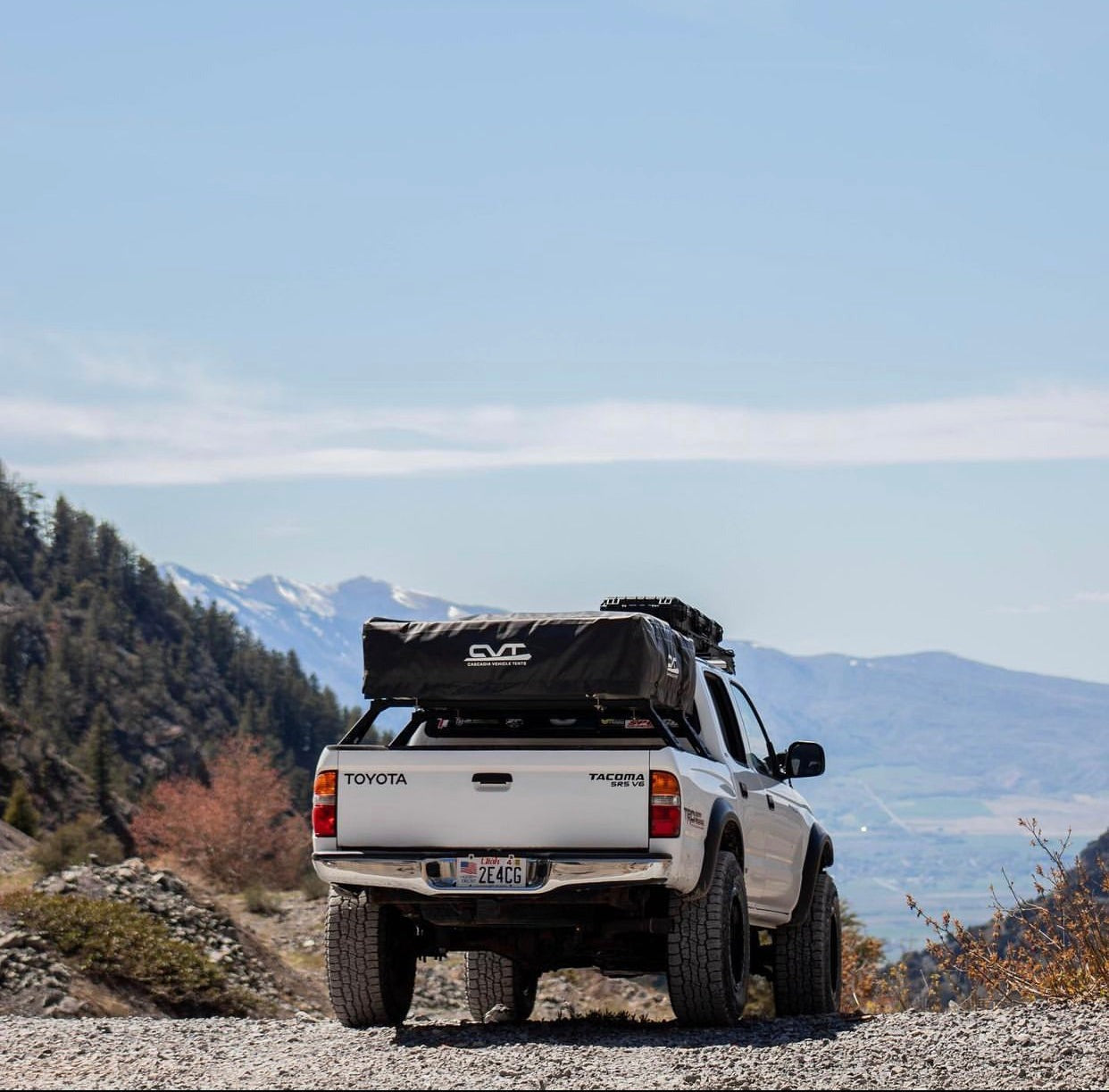 1st Gen Tacoma Overland Bed Bars Powdercoat Black 96-04 Tacoma CBI Offroad