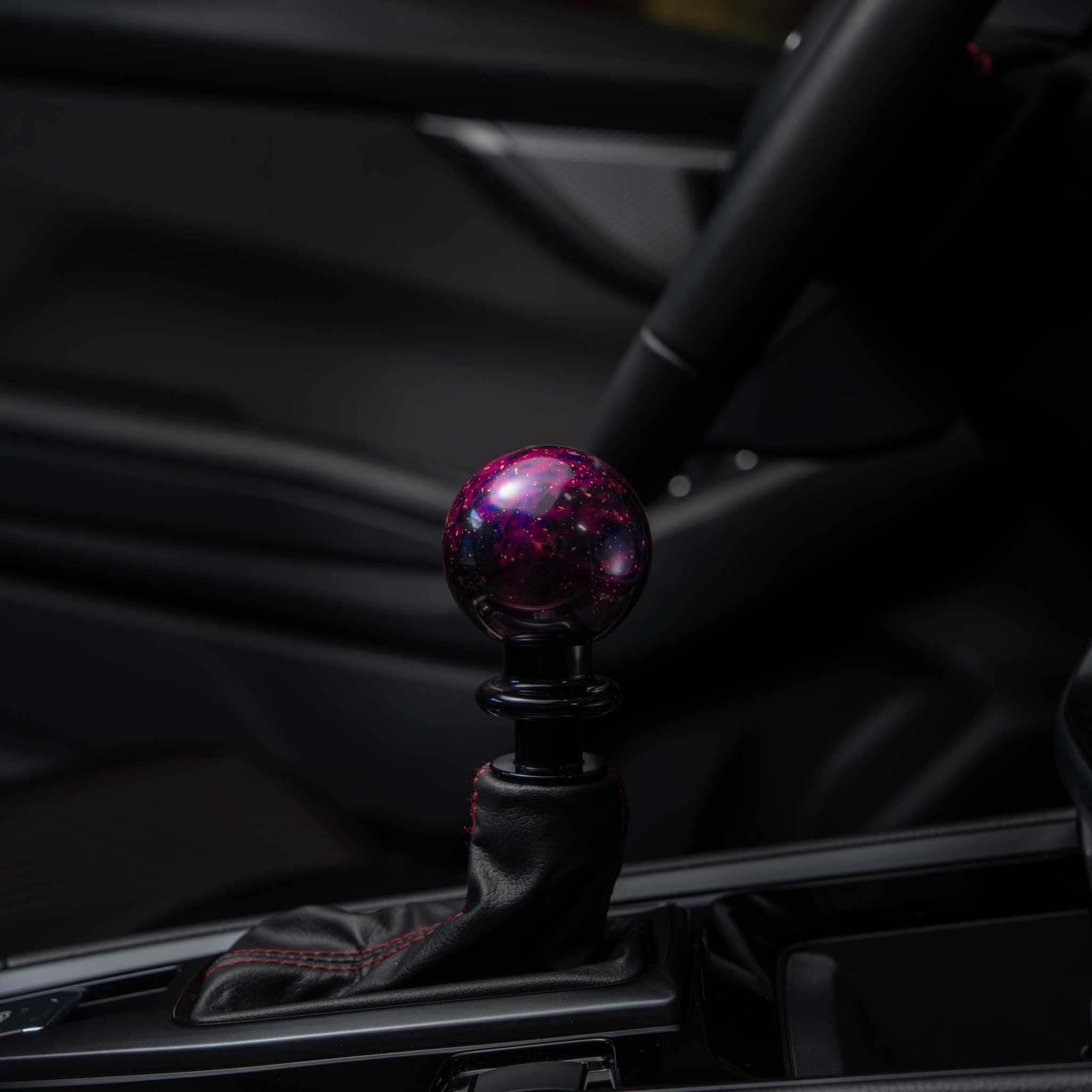 Billetworkz Automatic Shifter - Purple Cosmic Space - Fits Subaru CVT: WRX (2022+), Crosstrek (2024+), Forester (2025+), Impreza (2024+), Legacy/Outback (2015+)