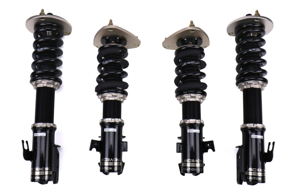 BC Racing BR Series Coilovers w/ Extreme Low Springs - 2002-2007 Subaru WRX / 2004 STi