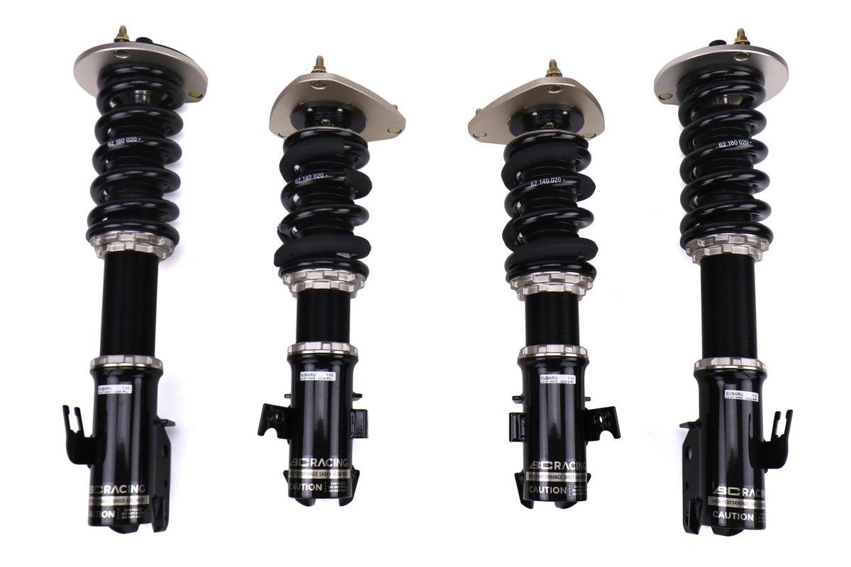 BC Racing BR Series Coilovers w/ Extreme Low Springs - 2002-2007 Subaru WRX / 2004 STi