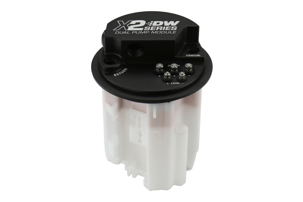 DeatschWerks X2 Series Fuel Pump Module w/o Fuel Pumps - Subaru Models (inc. 2008-2021 WRX / STI / 2008-2018 Forester / 2005-2009 Legacy)