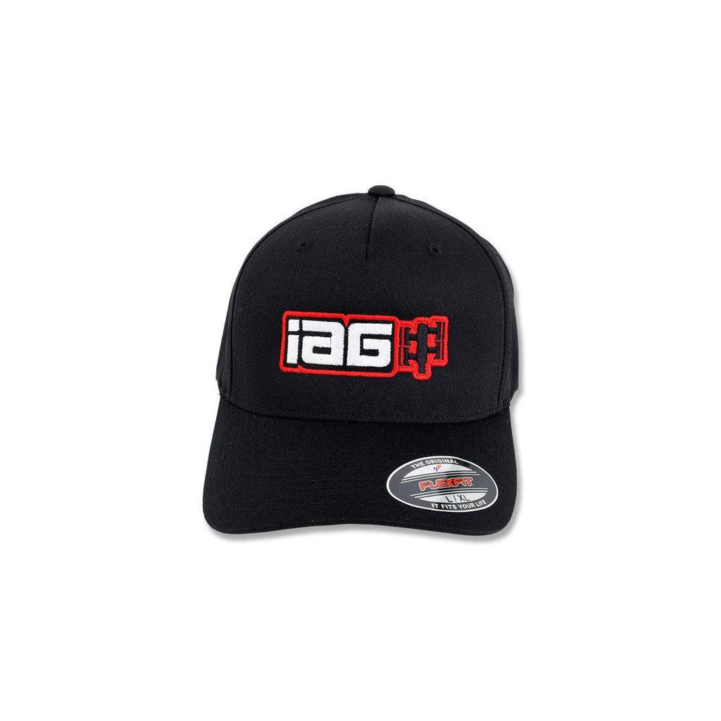 IAG Performance IAG Boxer Logo Embroidered Flexfit Cap (Black) - Size S/M
