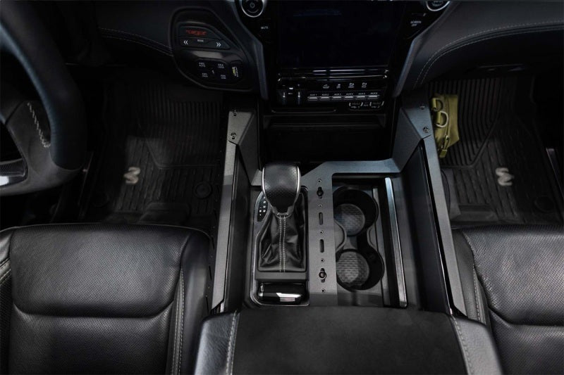 Addictive Desert Designs 2021+ RAM 1500 TRX Center Console Molle Panels & Digital Device Bridge
