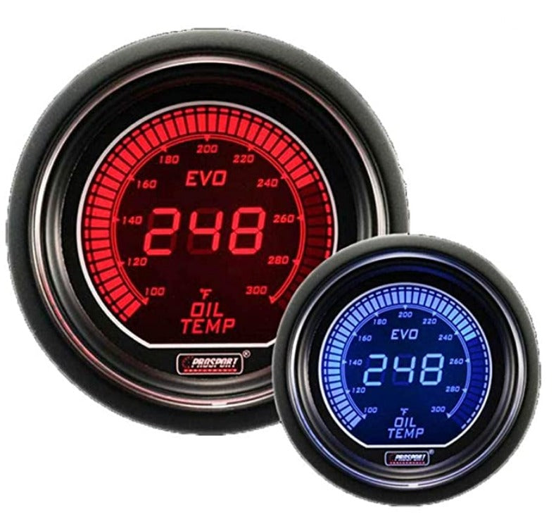 ProSport 2-1/16" Evo Electrical Oil Temperature Gauge