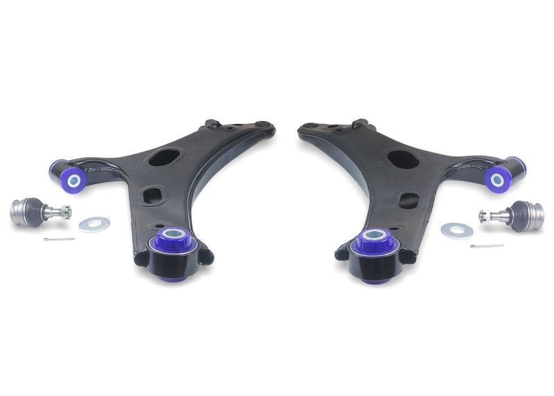 SuperPro Front Lower Control Arm Set w/Bushings - 2013-2018 Subaru Forester