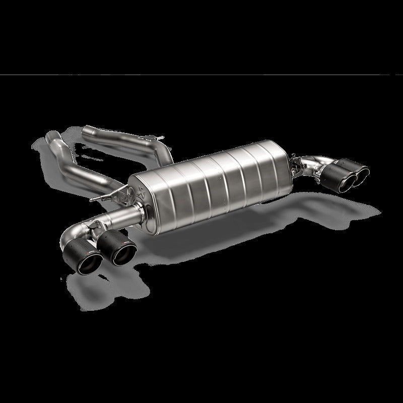 Akrapovic Slip-On Line Titanium with Carbon Fiber Tips for 2019 BMW Z4 M40i (G29) - S-BM/T/9H