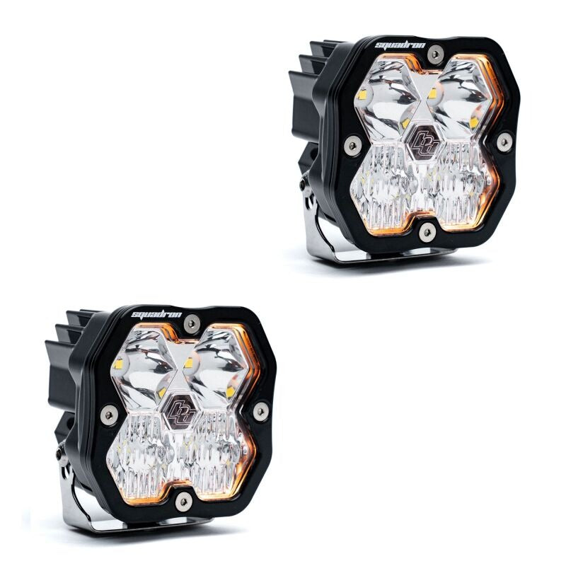 Baja Designs Squadron 2.0 Sport (Pair) LED Driving/Combo / No Harness