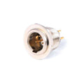 Rugged Radios 3-Pin Panel Mount Mini XLR Connector TB3M