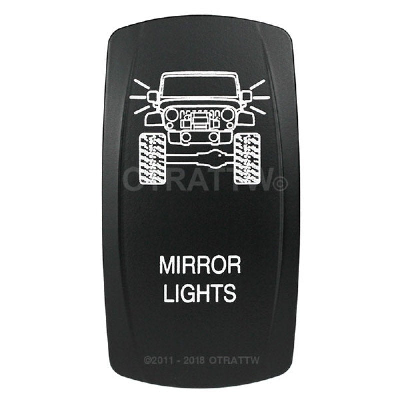 sPOD JK Mirror Lights Rocker Switch
